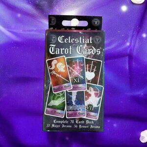Celestial Tarot Card Deck 78 Cards Astrology Stars Planets – New